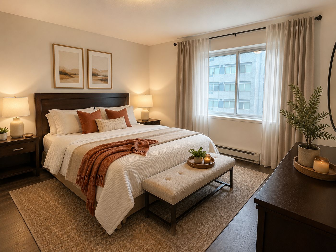 Chambre après aménagement Caseleya