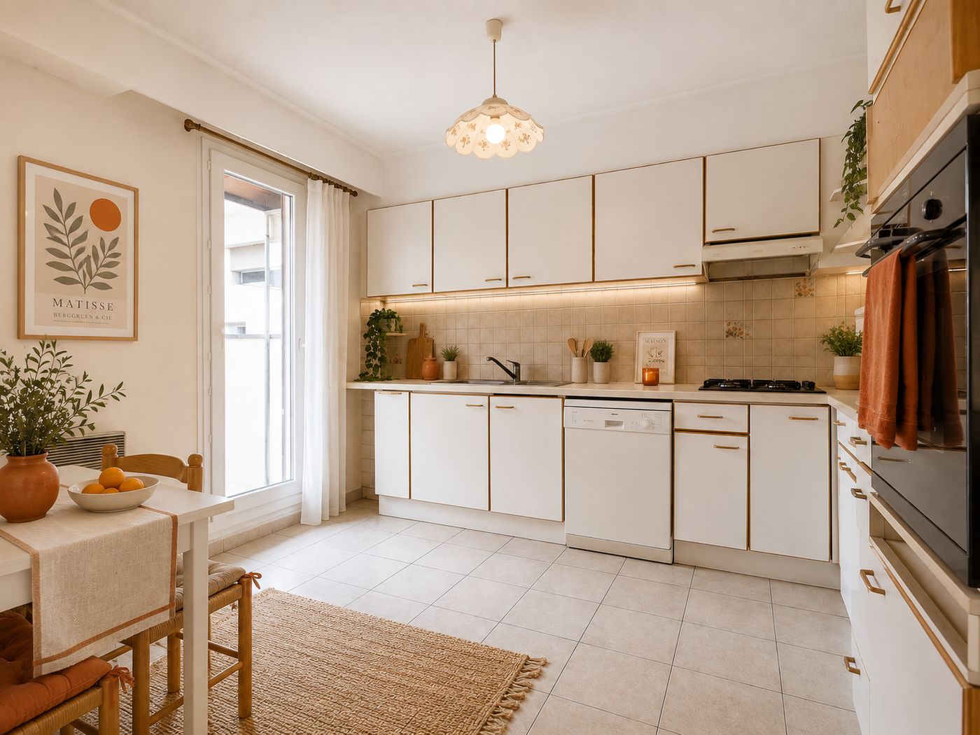 Cuisine après aménagement Caseleya